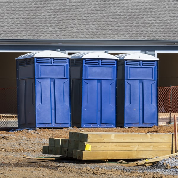 can i customize the exterior of the portable restrooms with my event logo or branding in Alexander Ohio